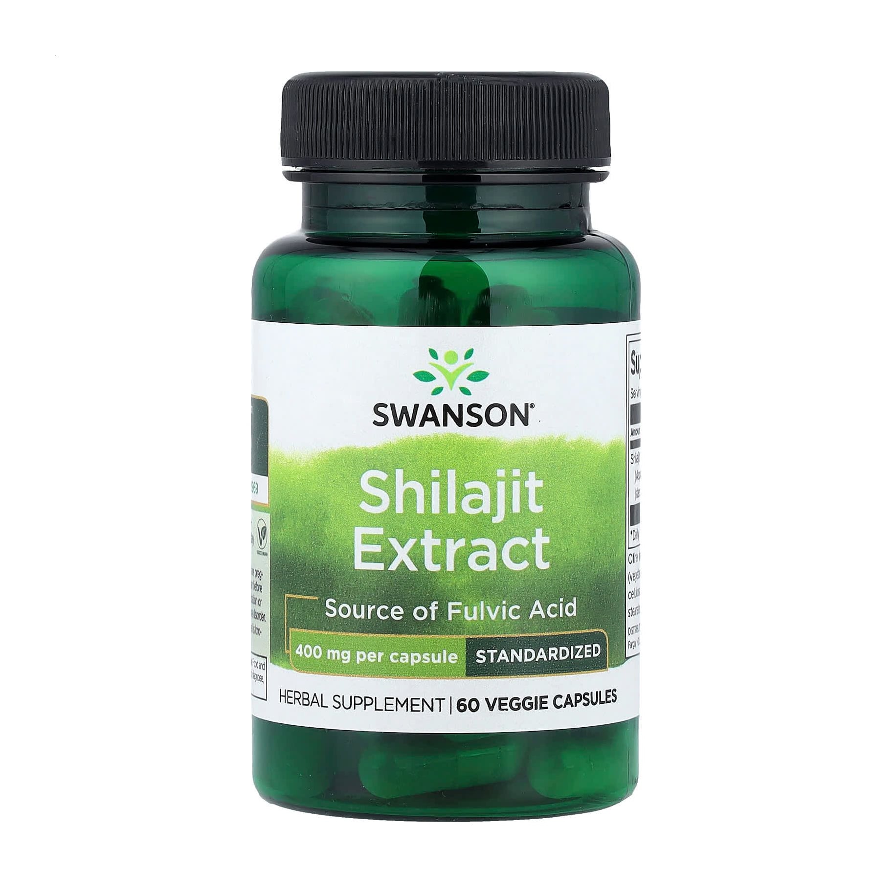 Уцінка! Екстракт мумійо Swanson Shilajit Extract 400 мг, 60 капсул